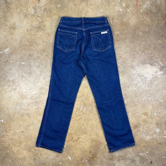 Vintage Calvin Klein Jeans Women’s Size 9 Straight Leg High Rise USA Denim - Picture 5 of 13
